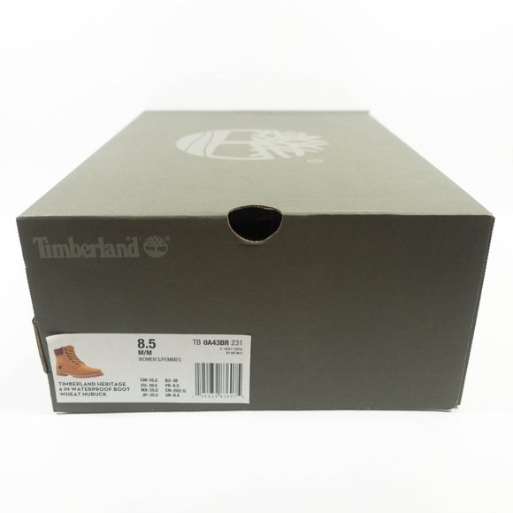NEW Timberland Heritage 6" Waterproof Nubuck Boots - Women's Size 8.5 - Picture 9 of 9